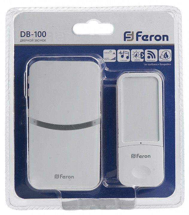Звонок беспроводной feron db-100 41437
