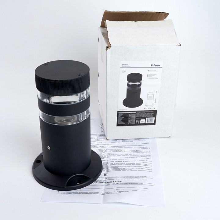 Наземный низкий светильник feron сеул 48342