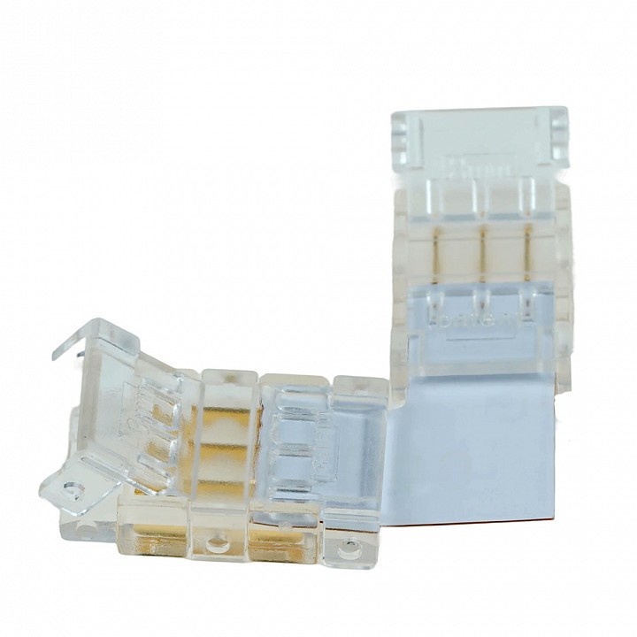 Соединитель лент угловой жесткий feron  52003