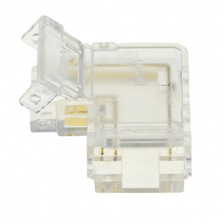 Соединитель лент угловой жесткий feron  52005