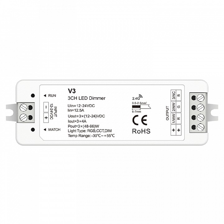 Контроллер-регулятор цвета rgb favourite  2001-ctr-005