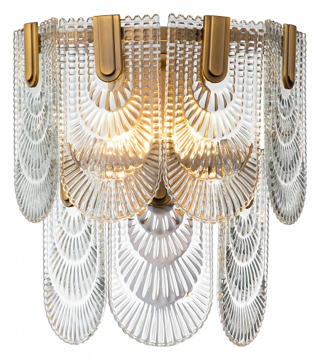 Накладной светильник indigo salice 12022/2w brass