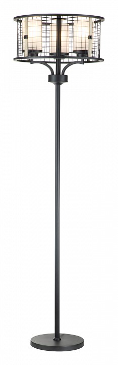 Торшер indigo castello 10014/3f black