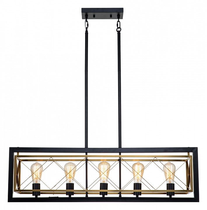 Светильник на штанге indigo era 10003/5r black