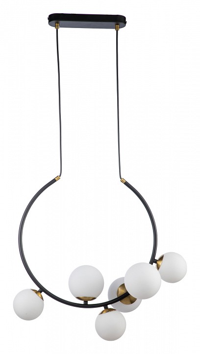 Подвесной светильник indigo nuvole 11002/6p black