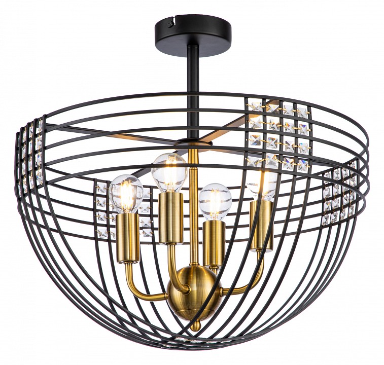 Светильник на штанге indigo fresco 10001/4c black