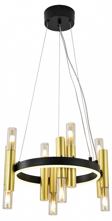 Подвесная люстра indigo fiamma 13027/8p black