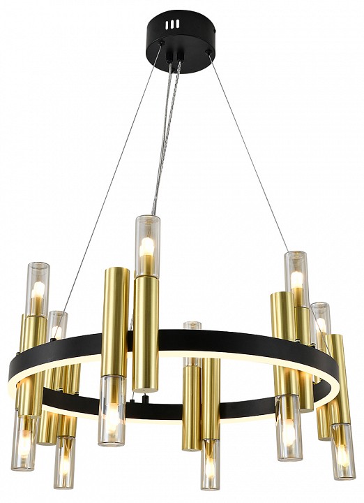 Подвесная люстра indigo fiamma 13027/12p black