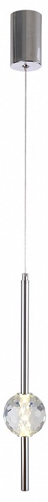 Подвесной светильник indigo ciondolo 11066/1p chrome
