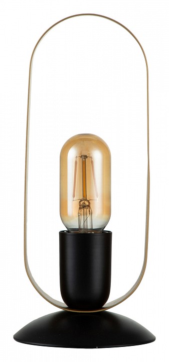 Настольная лампа декоративная indigo animo 10007/a/1t black