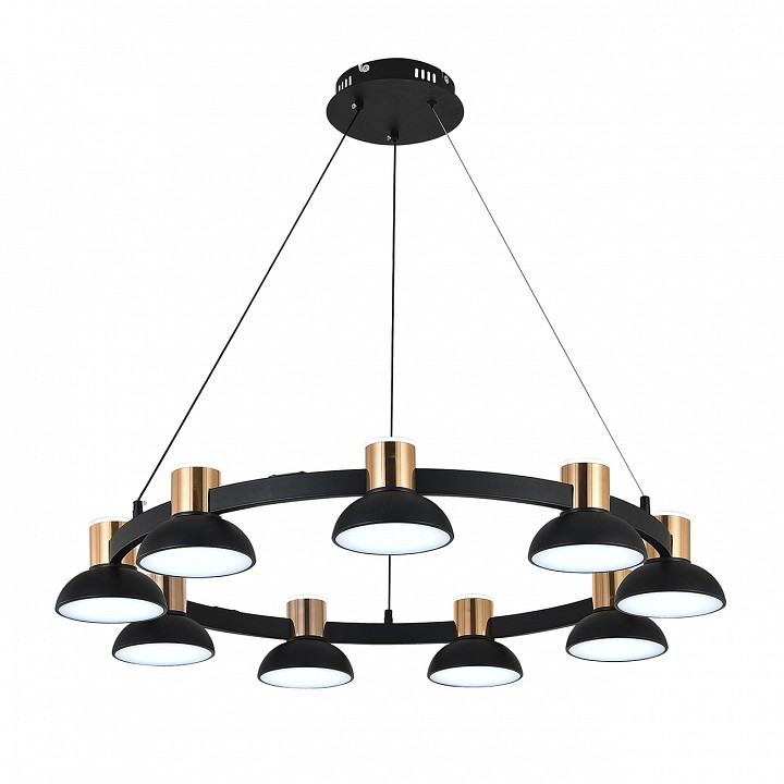 Подвесная люстра indigo traforo 11059/9p black