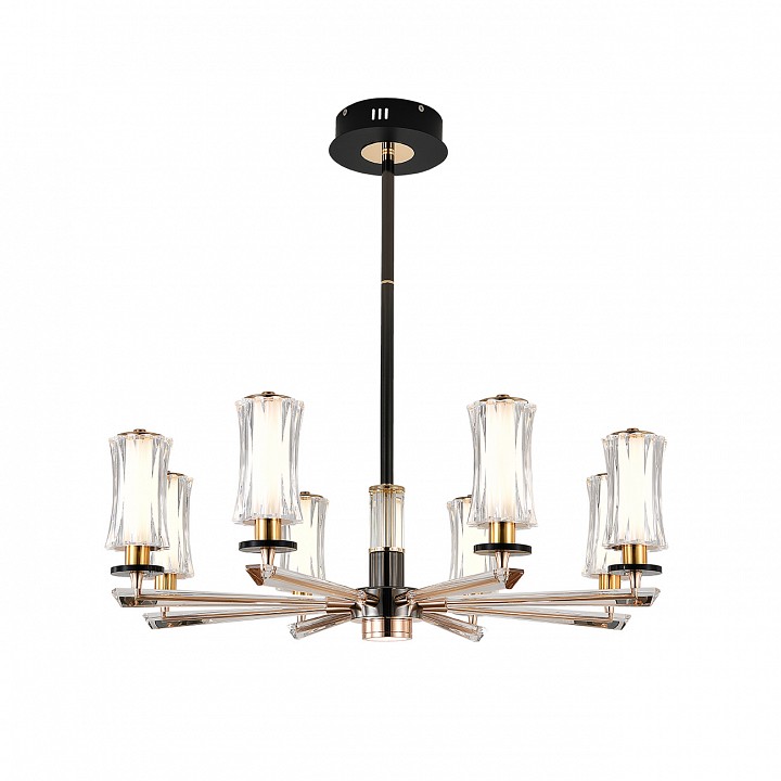 Люстра на штанге indigo grandioso 13038/8r black