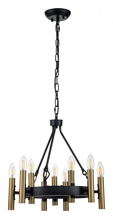 Подвесная люстра indigo cero 13009/9p black