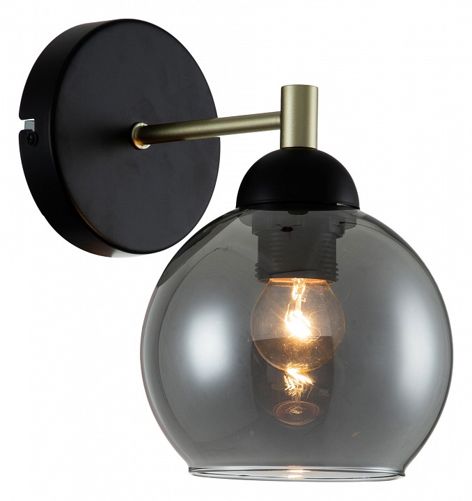 Бра indigo grappoli 11029/1w black