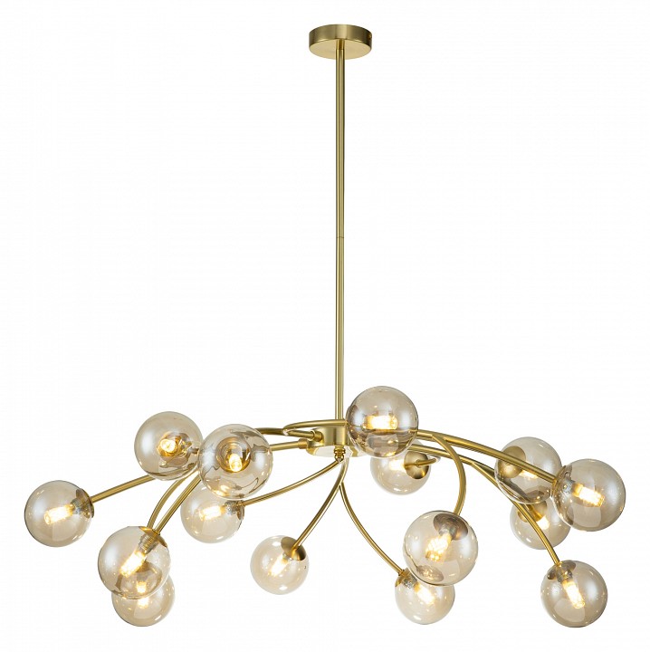 Люстра на штанге indigo intero 11024/15r gold