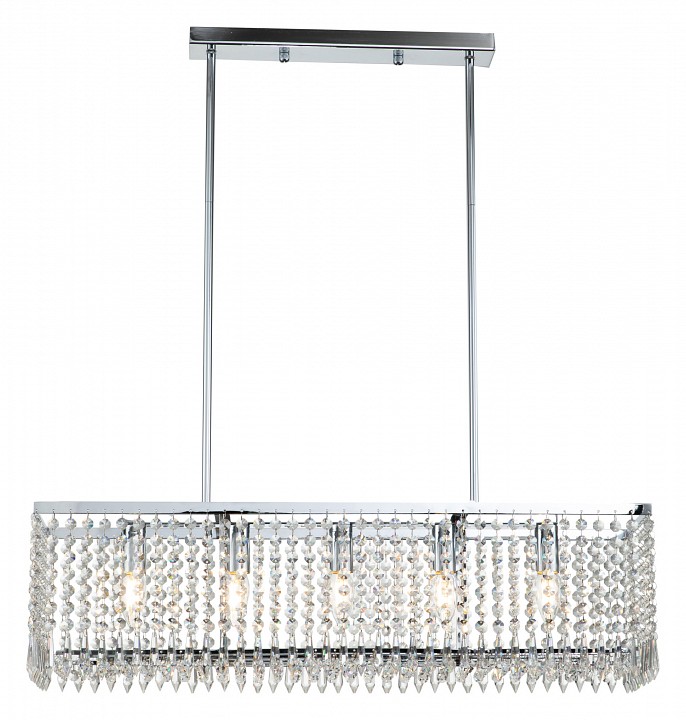 Люстра на штанге indigo sfarzo 12005/5rl chrome