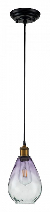 Подвесной светильник indigo piuro 11027/1p purple