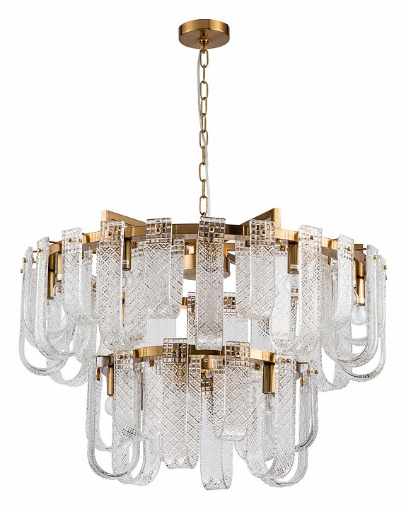 Подвесная люстра indigo brina 12027/18p brass