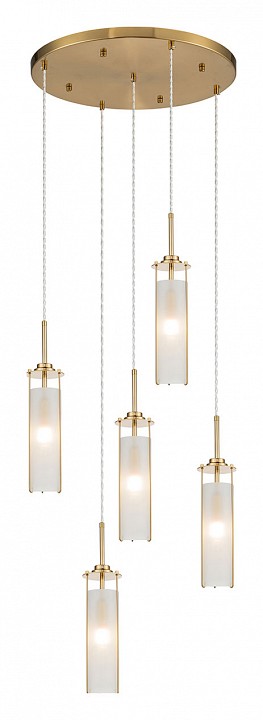 Подвесной светильник indigo torcia 11038/5pl brass