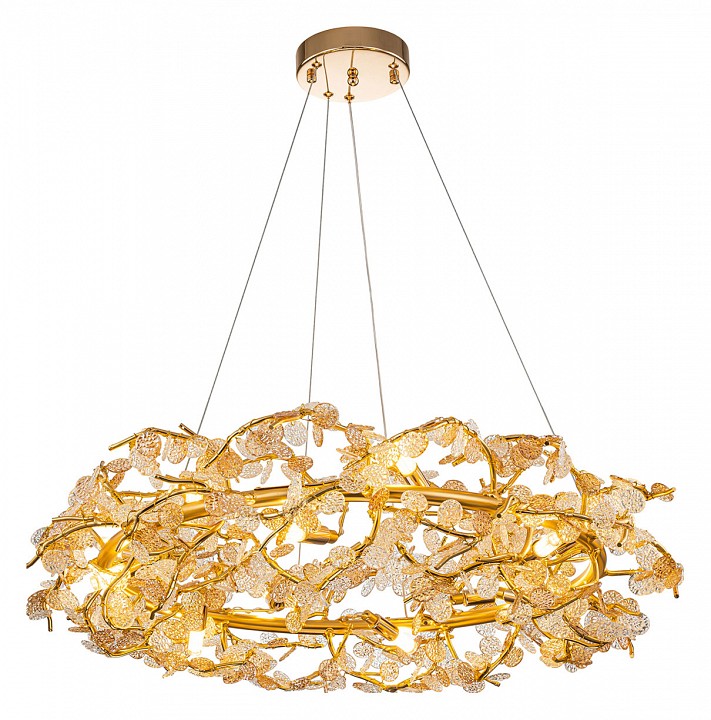 Подвесная люстра indigo splendore 11042/12p gold