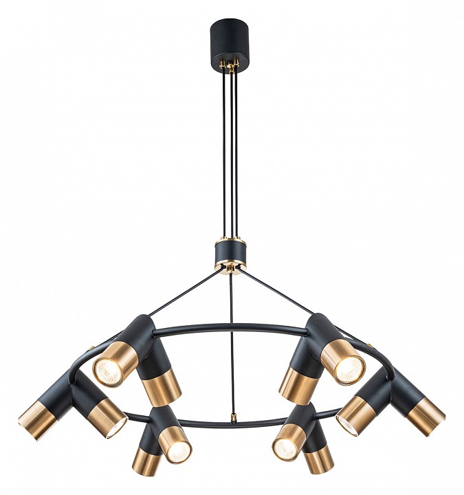 Подвесная люстра indigo doppio 11036/12p black