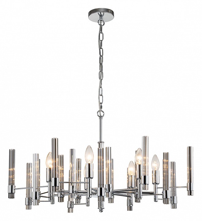 Подвесная люстра indigo favara 11040/7p chrome