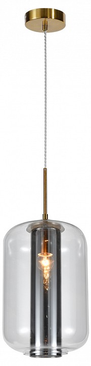 Подвесной светильник indigo strego 11045/1p smoke