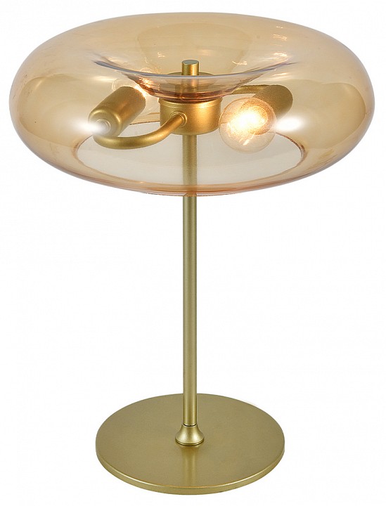 Настольная лампа декоративная indigo leggero 11062/2t amber