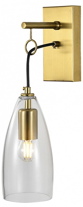 Бра indigo goccia 11064/1w clear