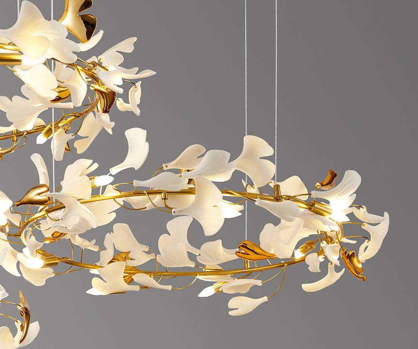 Подвесная люстра kink light сири 07868-100+80+60p, 36