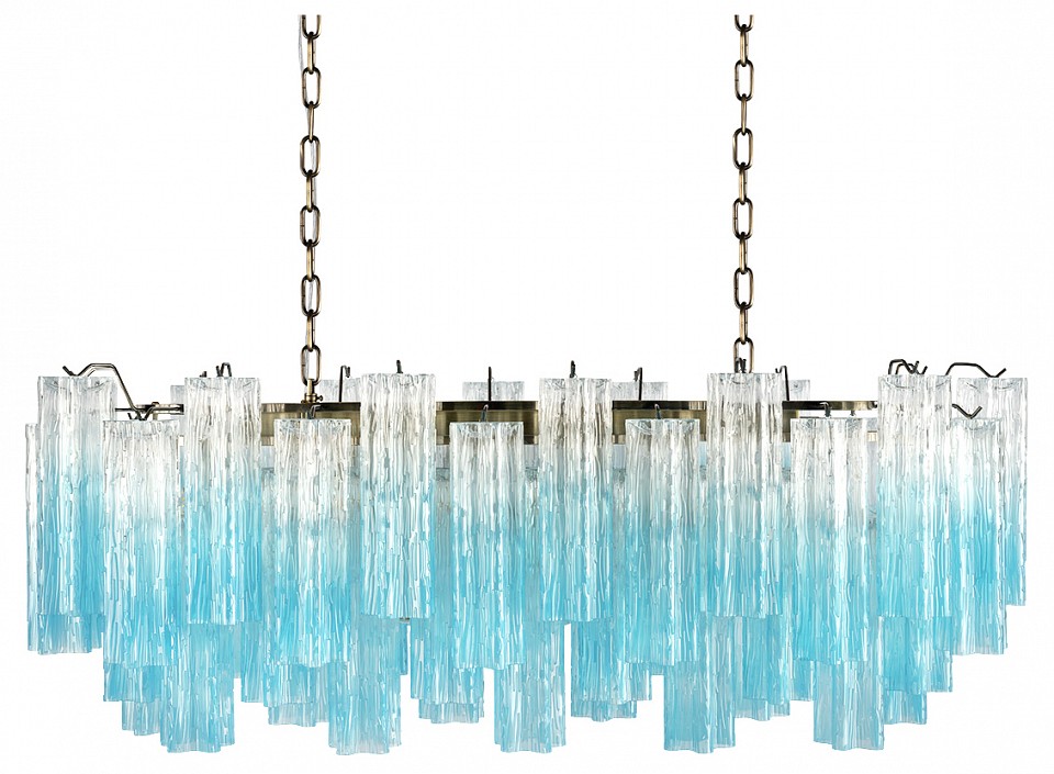 Подвесная люстра loft it murano 10580/1000r clear blue
