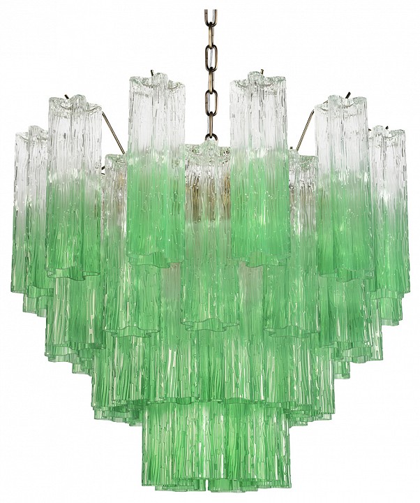 Подвесная люстра loft it murano 10580/600 clear green