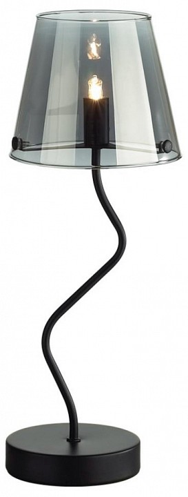 Настольная лампа декоративная lumion smoky 6570/1t