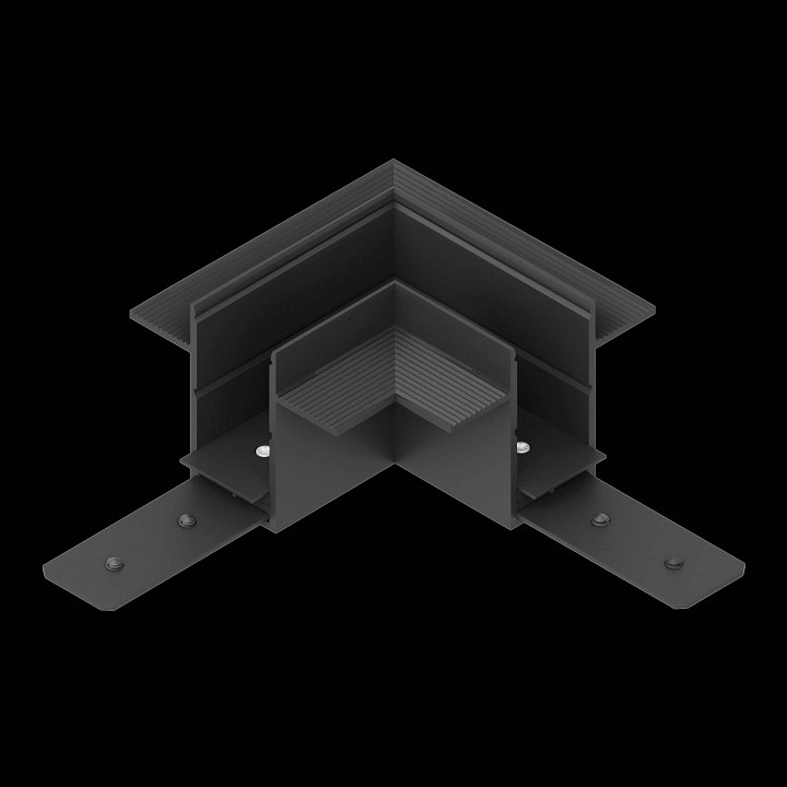 Соединитель угловой l-образный для треков накладных lightstar teta 505247