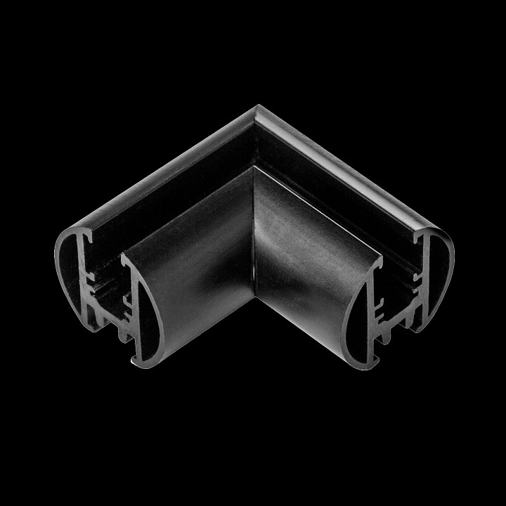 Соединитель угловой l-образный для треков накладных lightstar linea 506447