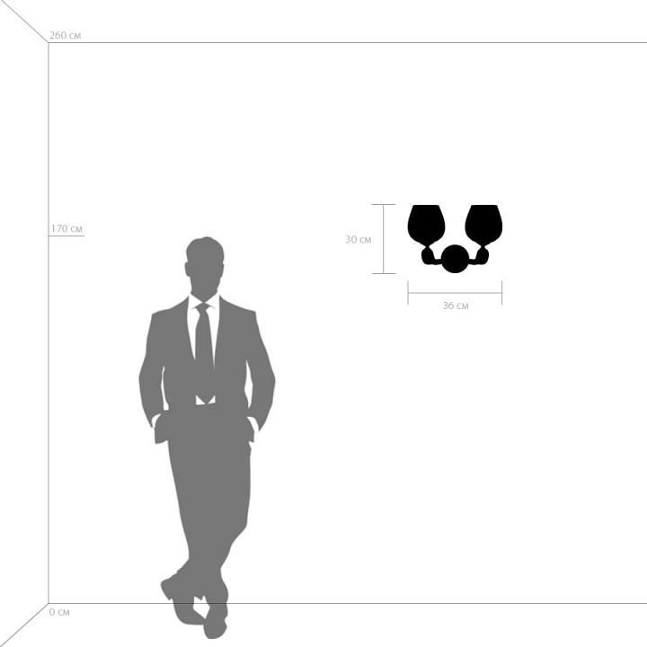 Бра lightstar delta 706622