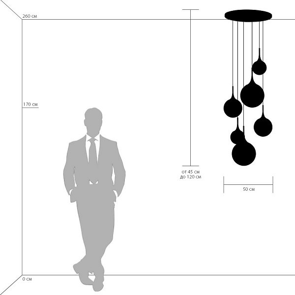 Подвесной светильник lightstar globo 813062