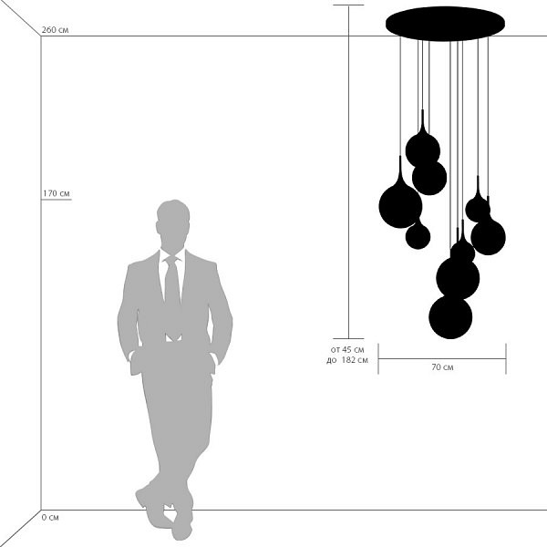 Подвесной светильник lightstar globo 813093