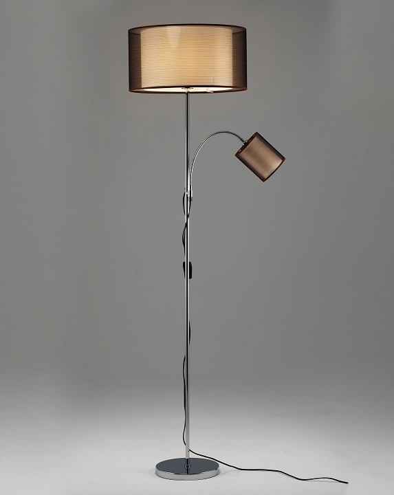 Торшер с подсветкой moderli room v10625-2f