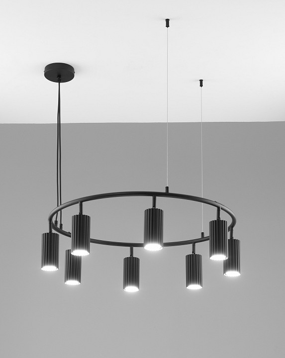 Подвесная люстра moderli  v11895-8p