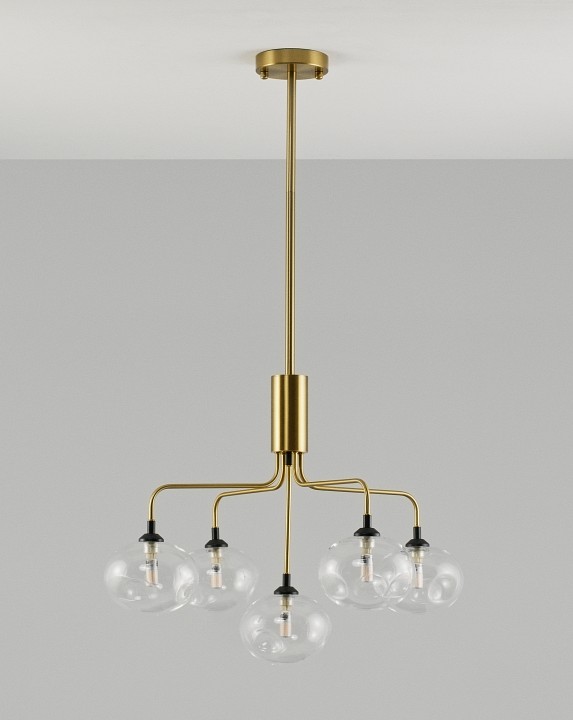 Люстра на штанге moderli santa v2191-p