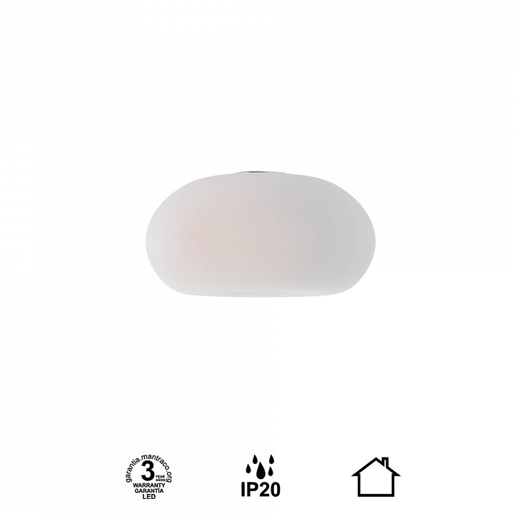 Плафон стеклянный mantra andromeda 9459