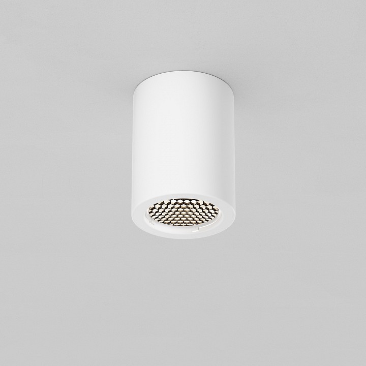 Накладной светильник maytoni technical conik gyps c001cl-gu10-w