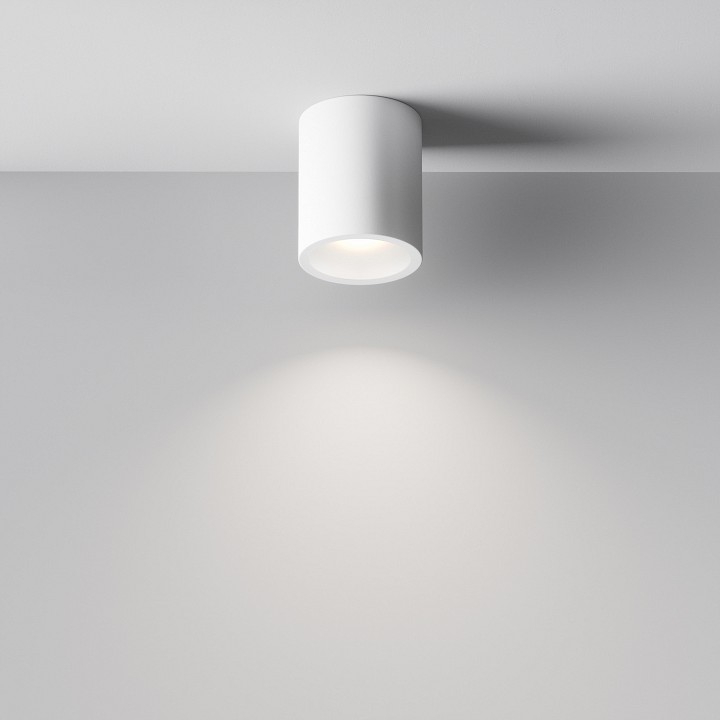 Накладной светильник maytoni technical conik gyps c001cw-01w-1