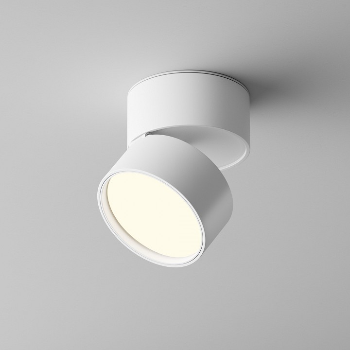 Накладной светильник maytoni technical onda c024cl-12w4k-w-1