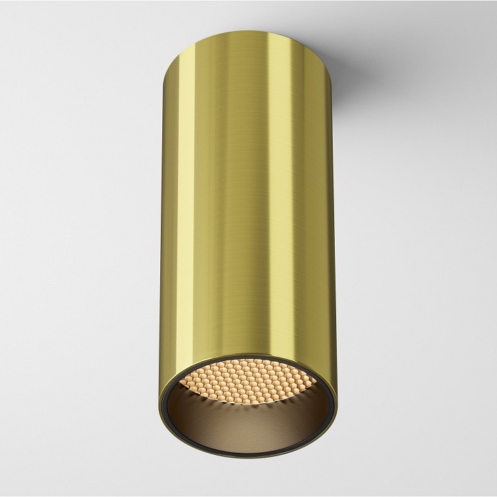 Накладной светильник maytoni technical focus led c056cl-l12w2.7k-w-bs