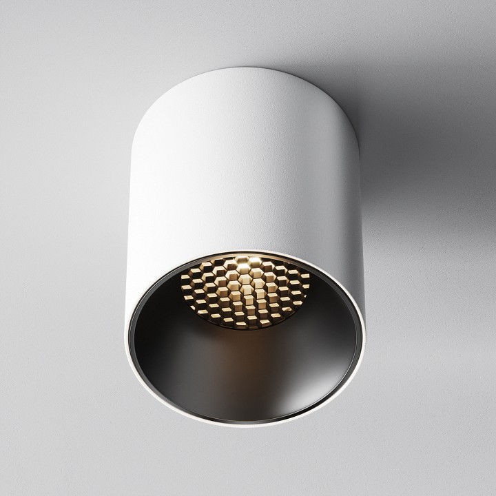 Накладной светильник maytoni technical alfa led c064cl-12w3k-rd-wb