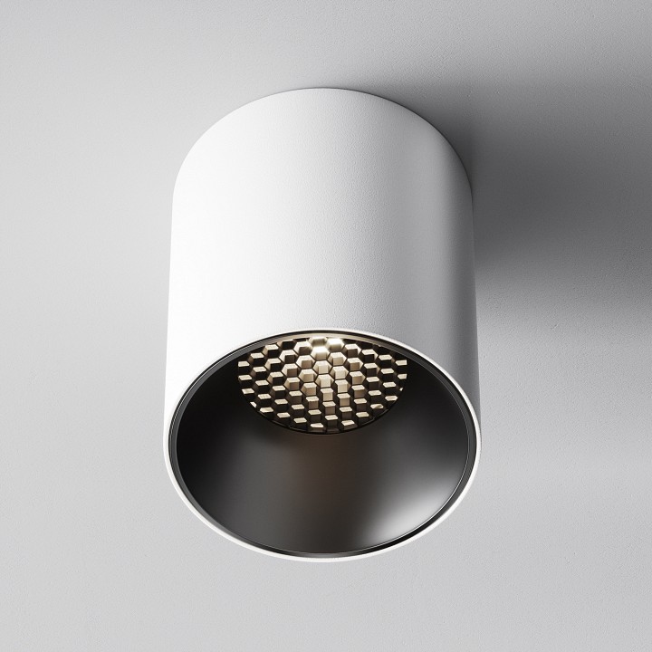 Накладной светильник maytoni technical alfa led c064cl-12w4k-rd-wb