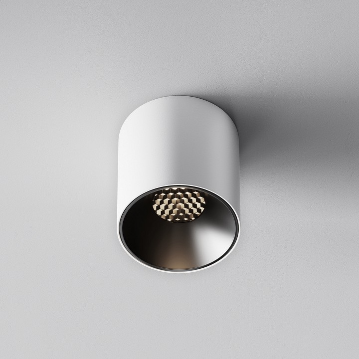 Накладной светильник maytoni technical alfa led c064cl-5w4k-rd-wb