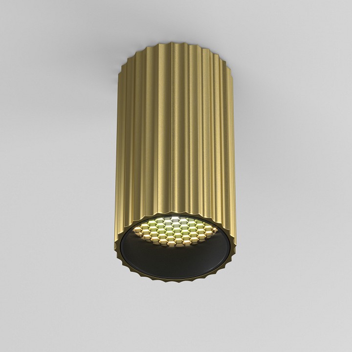 Накладной светильник maytoni technical calipso c106cl-01-gu10-bs